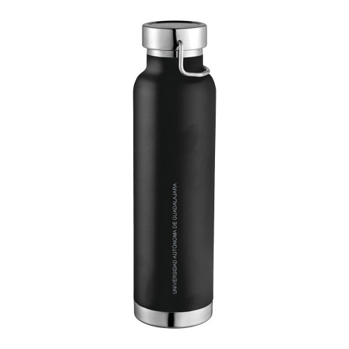  Thor Copper Vacuum Insulated Black Bottle 22oz - UNIVERSIDAD AUTÃ“NOMA DE GUADALAJARA Engraved