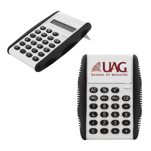  White Flip Cover Calculator - UAG School of Medicine Wordmark