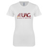 Thumbnail image for  Next Level Womens White Boyfriend Tee