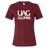 Thumbnail image for  Bella + Canvas Womens Maroon Relaxed Cotton T Shirt