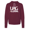 Thumbnail image for  Bella + Canvas Maroon Fleece Hood