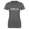 Thumbnail image for  Next Level Womens Charcoal Boyfriend Tee