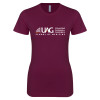 Thumbnail image for  Next Level Womens Maroon Boyfriend Tee