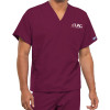 Thumbnail image for  Unisex Wine WW Originals Neck Scrub Top