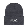 Thumbnail image for  Grey Knit Beanie w/Cuff