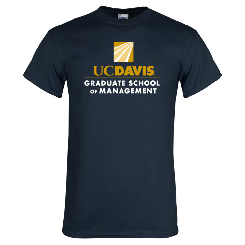  Navy T Shirt - Graduate School of Management Stacked