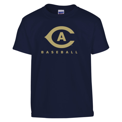  Youth Navy T Shirt - Baseball