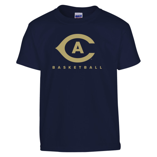  Youth Navy T Shirt - Basketball