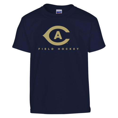  Youth Navy T Shirt - Field Hockey
