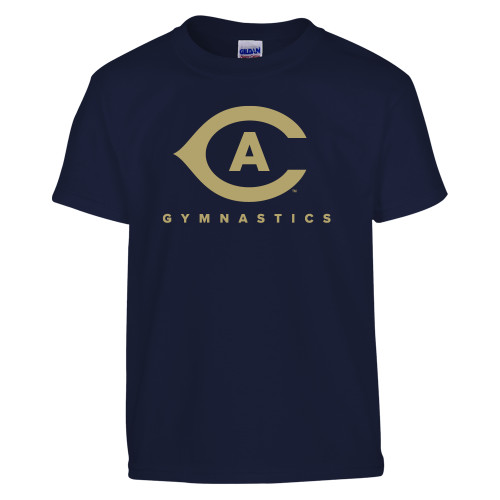  Youth Navy T Shirt - Gymnastics