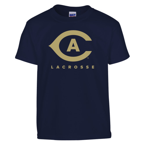  Youth Navy T Shirt - Lacrosse