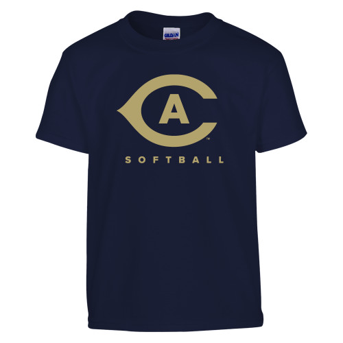  Youth Navy T Shirt - Softball