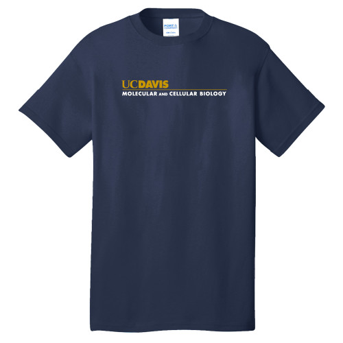  Extended Navy T Shirt - UC Davis Molecular and Cellular Biology