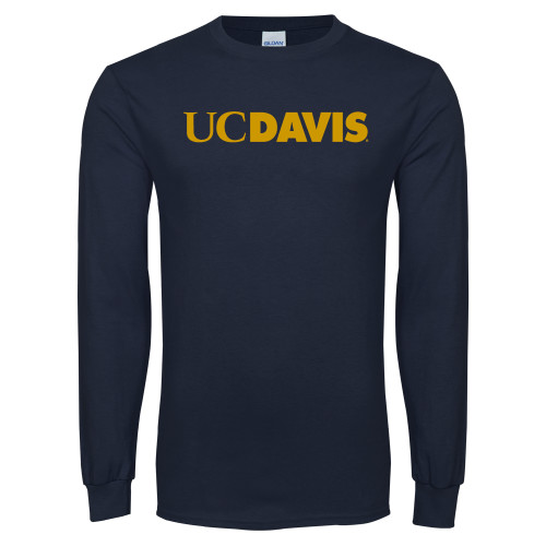  Navy Long Sleeve T-Shirt - UC DAVIS