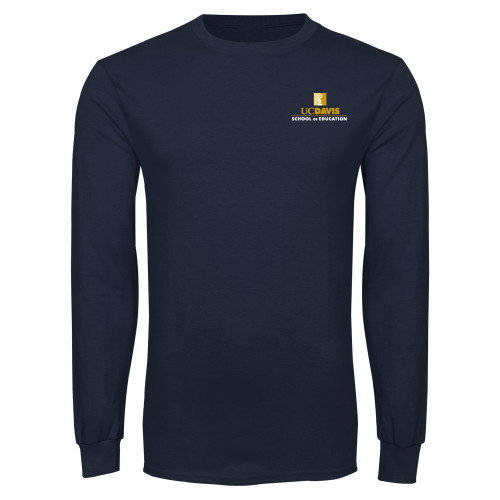  Navy Long Sleeve T-Shirt - School of Education