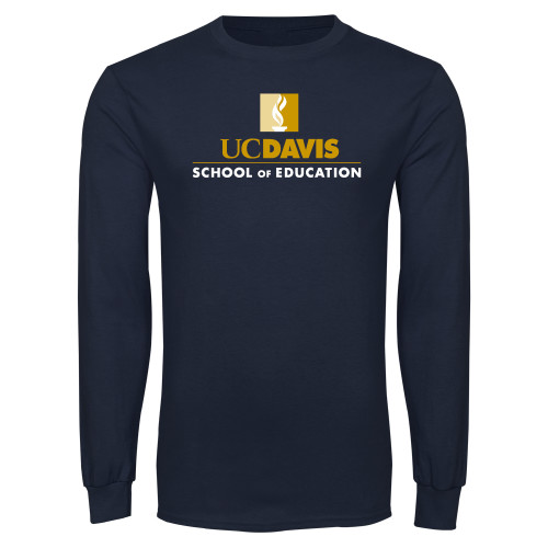  Navy Long Sleeve T-Shirt - School of Education