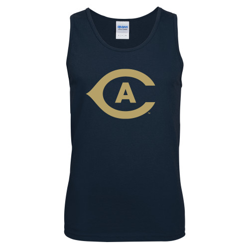  Navy Tank Top - Secondary Athletics Mark