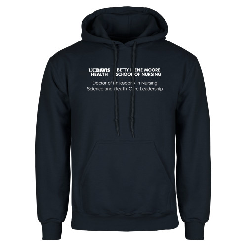  Navy Fleece Hoodie - Dr of Philosophy in Nursing Science and Health-Care Leadership -  UCDH