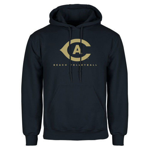  Navy Fleece Hoodie - Beach Volleyball