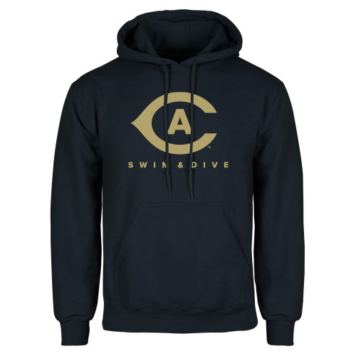  Navy Fleece Hoodie - Swim and Dive