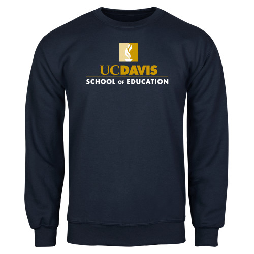  Navy Fleece Crew - School of Education