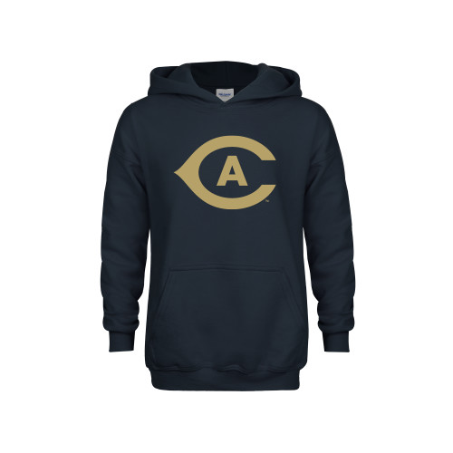  Youth Navy Fleece Hoodie - Secondary Athletics Mark