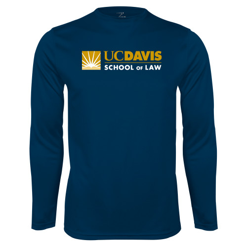  Navy Performance Long Sleeve Shirt - School of Law