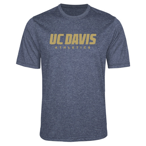  Navy Heather Performance Contender Tee - Primary Athletics Mark