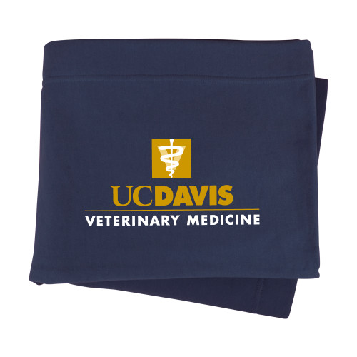  Navy Sweatshirt Blanket - Veterinary Medicine