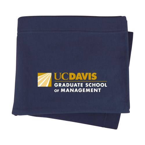  Navy Sweatshirt Blanket - Graduate School of Management Flat