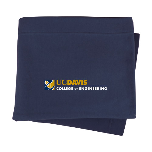  Navy Sweatshirt Blanket - College of Engineering