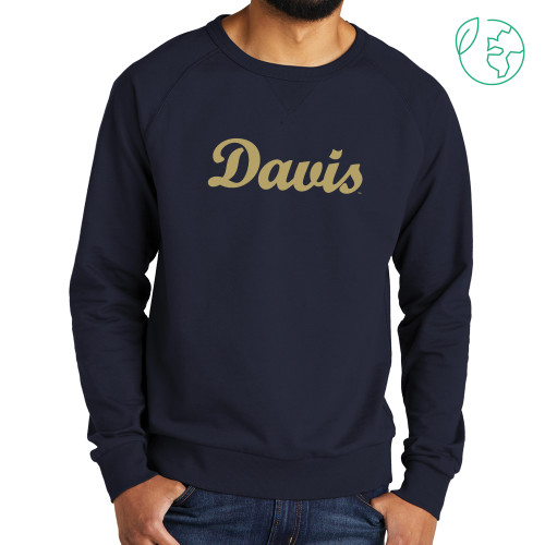  Allmade Navy Organic French Terry Crewneck Sweatshirt - Official Artwork