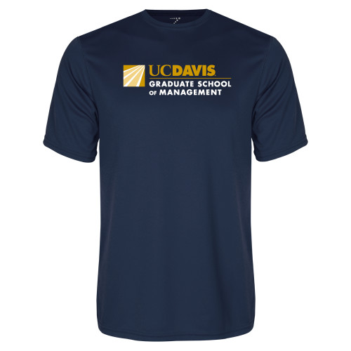  Navy Performance Tee - Graduate School of Management Flat
