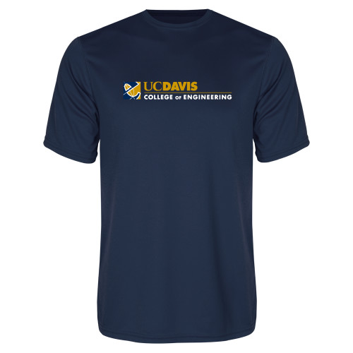  Navy Performance Tee - College of Engineering