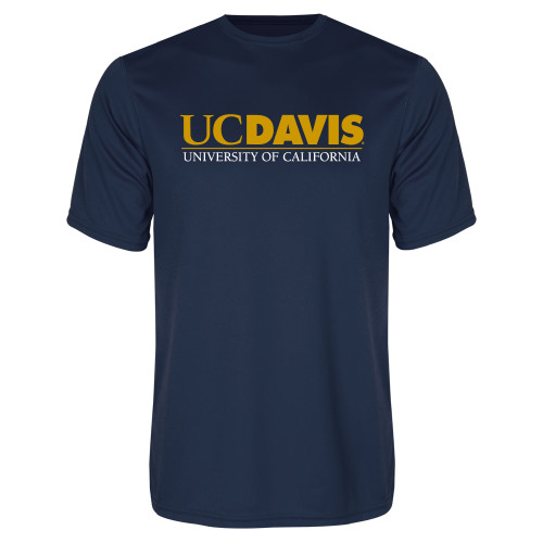  Navy Performance Tee - UC DAVIS U of C