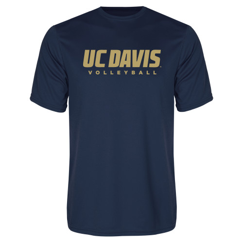  Navy Performance Tee - Volleyball