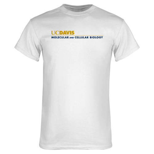  White T Shirt - UC Davis Molecular and Cellular Biology