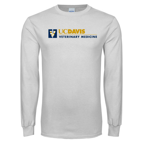  White Long Sleeve T Shirt - Veterinary Medicine