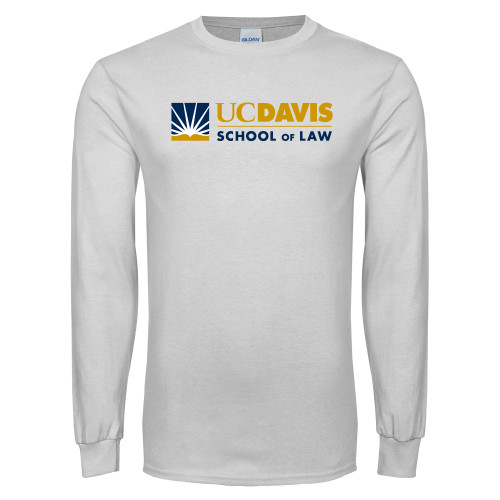  White Long Sleeve T Shirt - School of Law