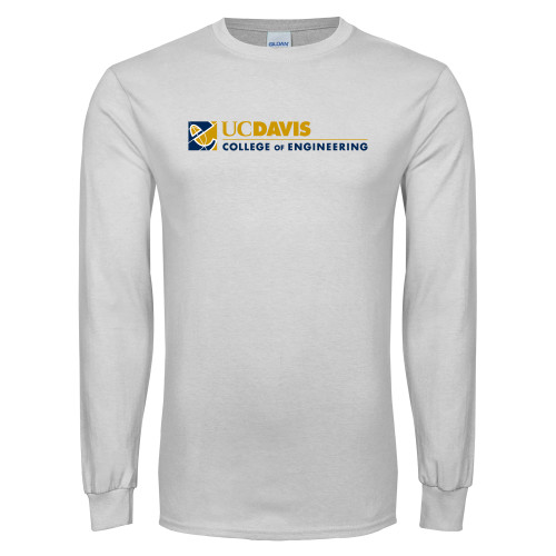  White Long Sleeve T Shirt - College of Engineering