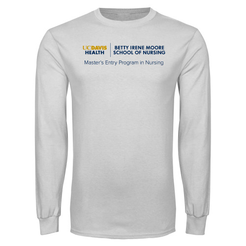  White Long Sleeve T Shirt - Masters Entry Program in Nursing - UCDH