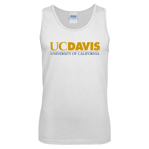  White Tank Top - UC DAVIS U of C