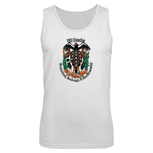  White Tank Top - UC Davis Evolution  Ecology and Biodiversity
