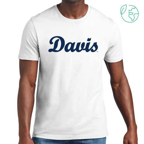  Allmade White Organic Cotton Tee - UC DAVIS