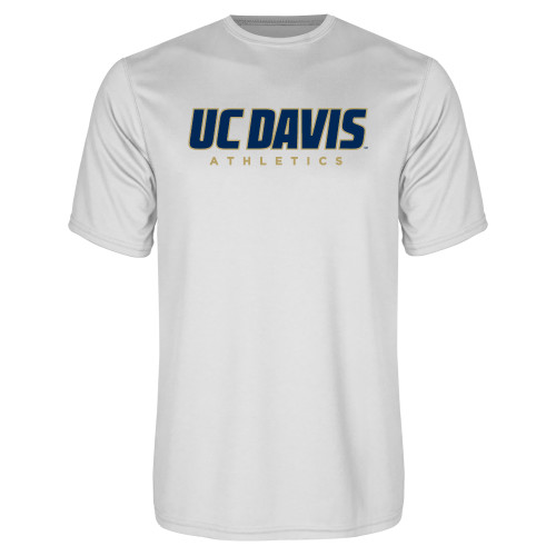  White Performance Tee - Primary Athletics Mark