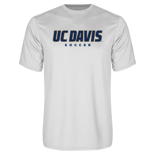  White Performance Tee - Soccer