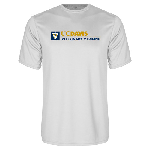  White Performance Tee - Veterinary Medicine