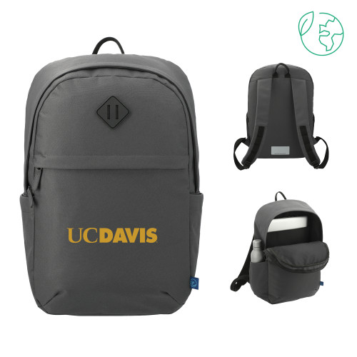  Repreve Charcoal Ocean Commuter Computer Backpack - UC DAVIS