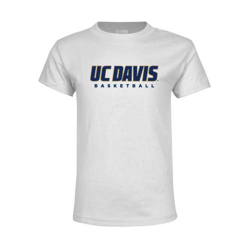  Youth White T Shirt - Basketball