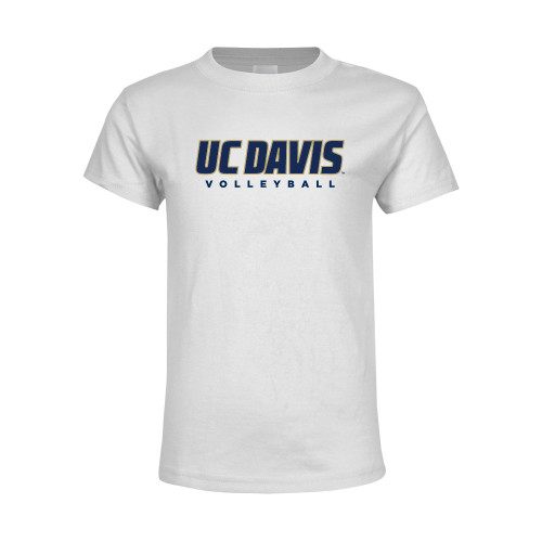  Youth White T Shirt - Volleyball